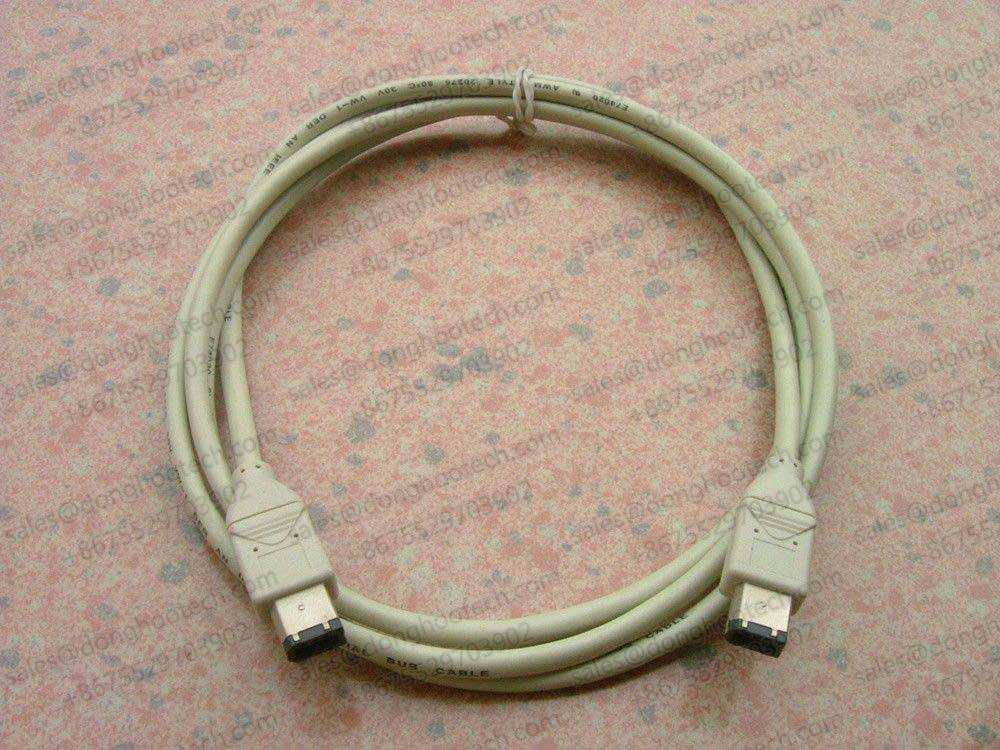  1394A 6Pin Male to 6P Male 3 Meter Beige IEEE 1394 Firewire Cables with PNP Function 