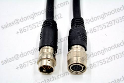 Hirose Camera Cables with HRS Hr10A-10J-12P ( 73 ) or HR10A-7J-6P  Jack Socket Coupling Connectors for Options