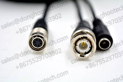 Power I/O Cable HRS 6P/Open Twisted 10m with Hirose HR10A-7P-6S and pigtails