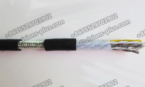 Twisted pair shielded high flexible towline control cable