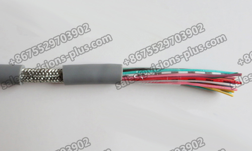Shielded signal transmission high flexible towline cable
