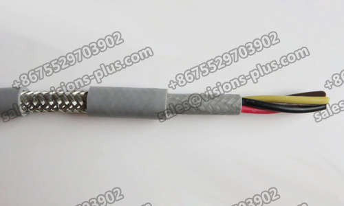 Double sheathed shielded flexible towline cable