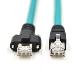 GigE vision 10g Cat.6/6a high flexible cables compatible with QUABBIN DataMax Extreme Ethernet Cable for industrial ethernet/IP