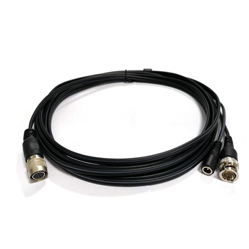 HR10A-10P-12S Hirose 12 pin female to BNC and DC jack cable for Sony DXC-950 industrial camera