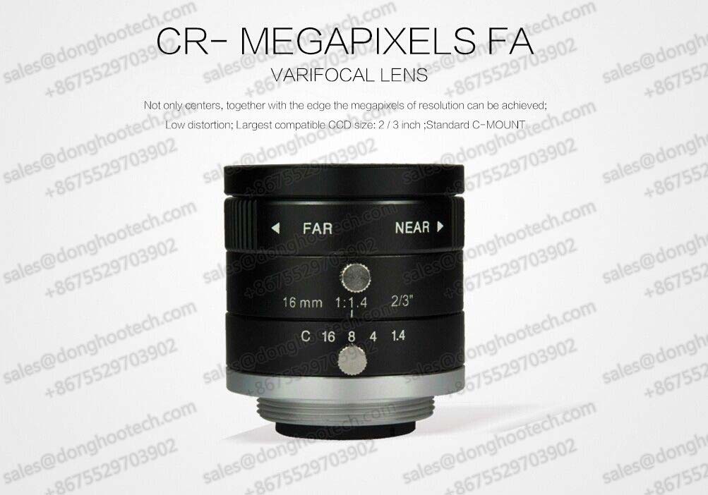  OEM Megapixel FA Varifocal Optical Lens with C-Mount for 2/3" CCD Camera 