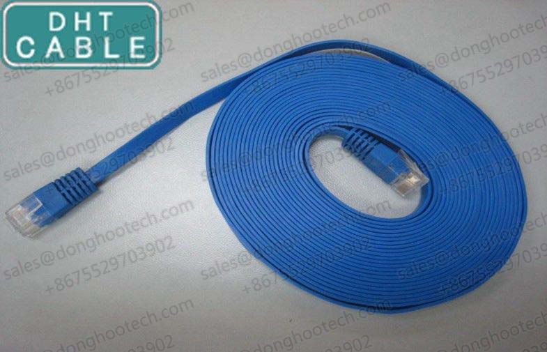  CAT6 Super Flat Gigabit Ethernet Cable / Patch Cord Network Cables Wholesale 