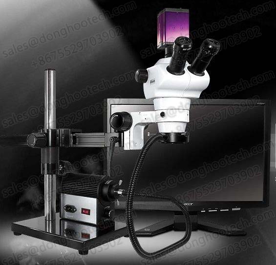  1080P HD Microscope Camera with Build-in Measurement software No Computer Need Save Much Cost 