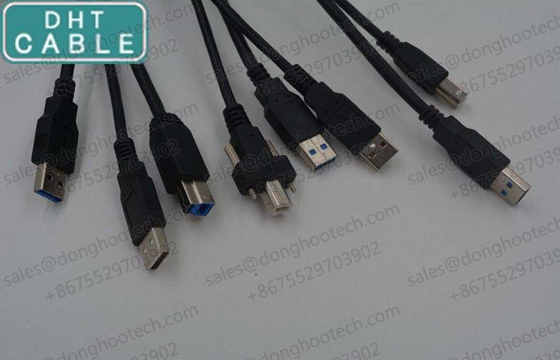  High Flex OEM USB Cable Assemlies Durable and Long Life Time 
