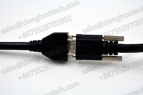 Mini Camera Link Extension Cable Assemblies Ultraflex with 26Pin SDR Male to SDR Female Coupled connector
