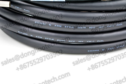  Long ​1SF26-L120-00C-A00 Mini Camera Link Cables Overmolding HDR 26PIN Male Cable Harness 10meters