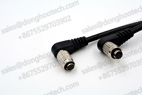  Angled Hirose 8pin to Open Wire with HR25-7TP-8P Male Molding Type Connector Compaticable GPIO Hirose Cable