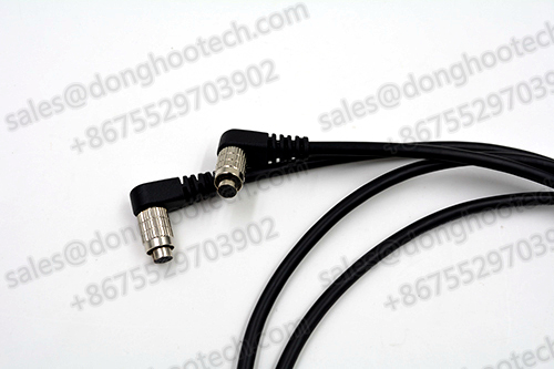  Right Angle 8pin Hr25-7tp-8s Hirose Cable Type Trigger and Flash Basic Shielded in AWG28 and AWG24