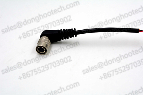 Basler Hirose 6 pin Right Angle HRS HR10A-7P-6S Open Twisted and Non-twisted Power I/O Cable 1.5meters