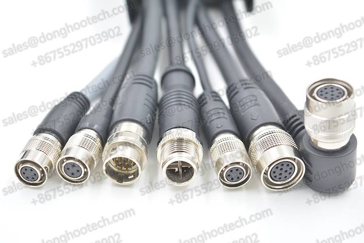 Machine Vision Analog Video Cable Harness Custom Type for Particular User Applications