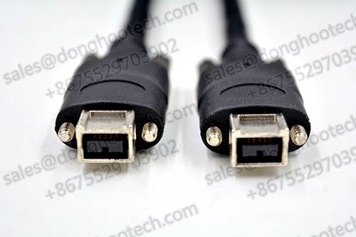  1394B 9Pin IEEE Firewire Cable For Industrial Camera And Frame Grabber 