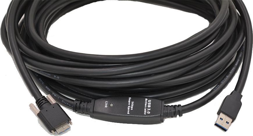 USB 3.0 Type A to Micro B Active Repeater Cable