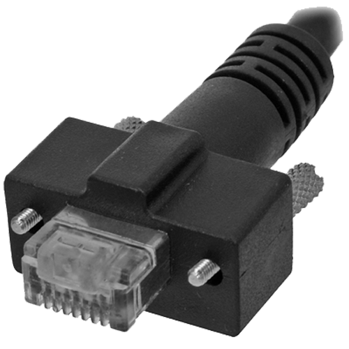 RJ45 Horizontal W/Thumbscrews