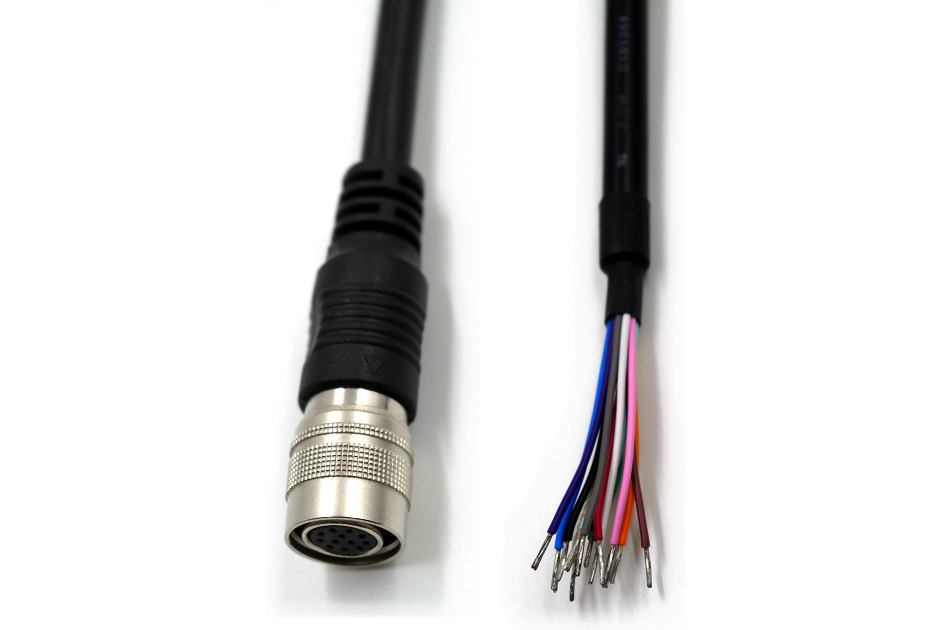 Hirose HR10A-10P-12S IO cable for power/IO trigger