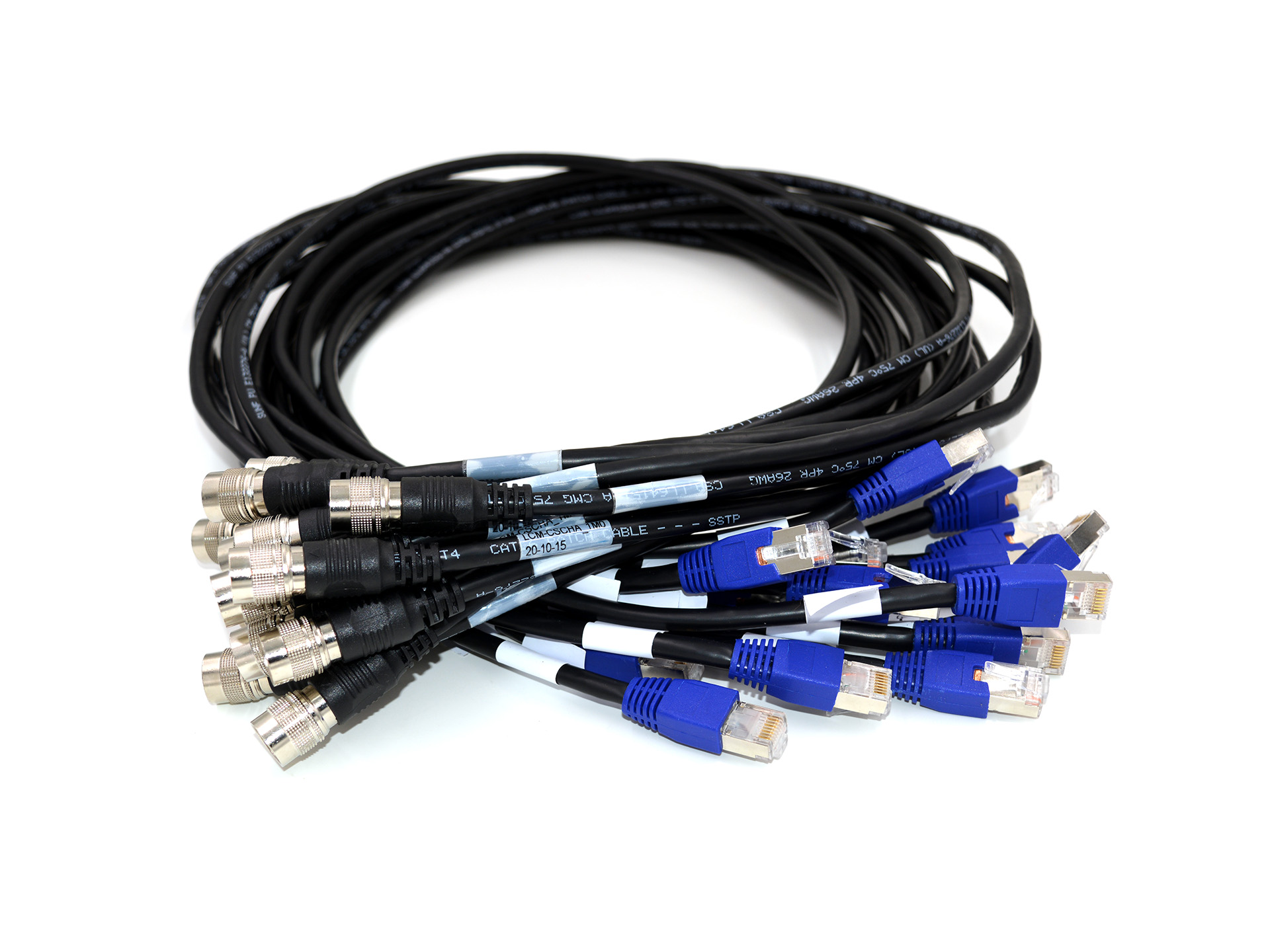 HR10A-12P-12S to RJ45 Power/IO trigger Cable