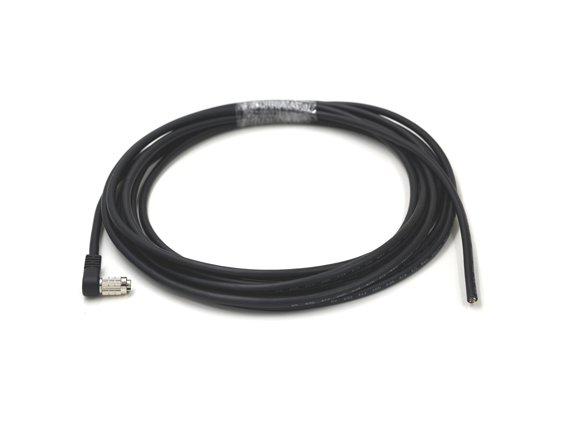 Hirose 8-pin angle female cable for power supply/io trigger