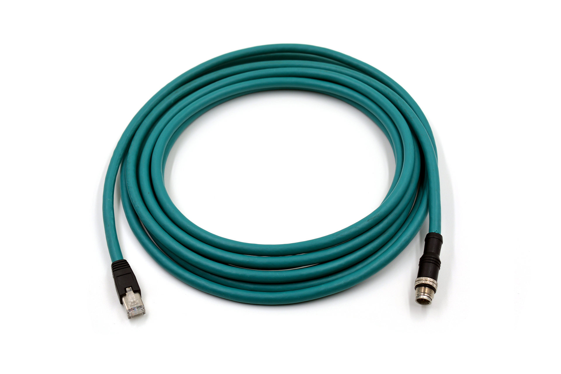 M12 A-code to RJ45 cable