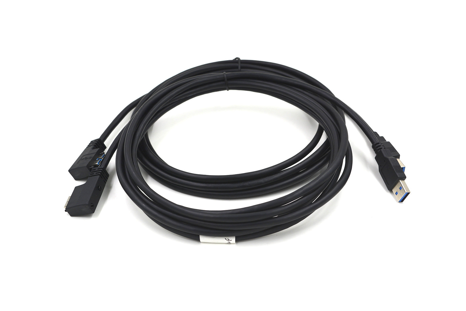 USB3.0 A to angled micro-B exit right cable