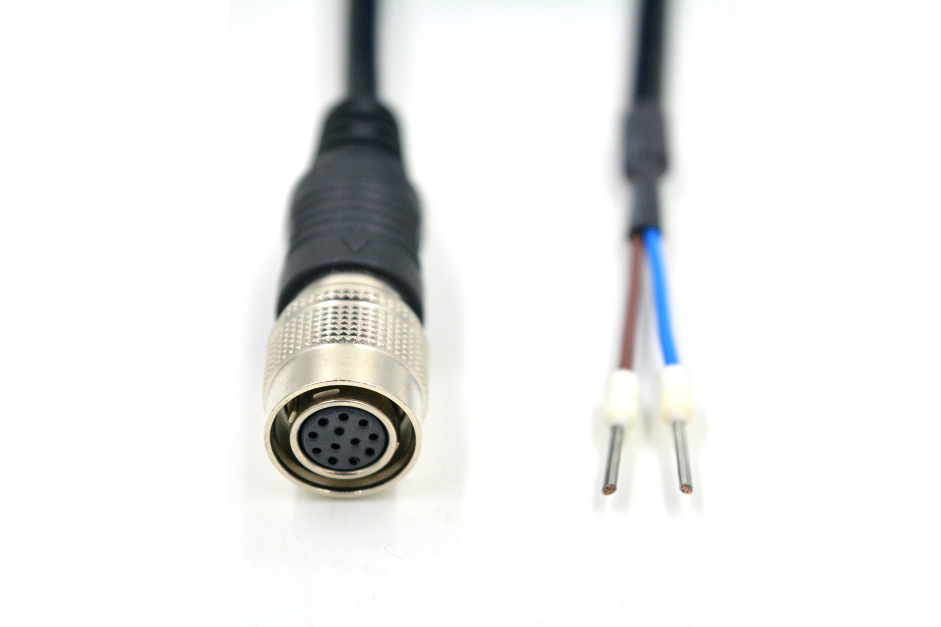 HR10A-12P-12S 2-Pin power cable for industrial cameras